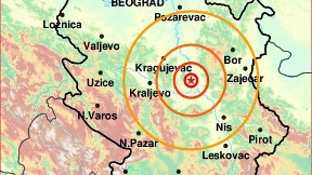 Zemljotres u regionu Paraćina